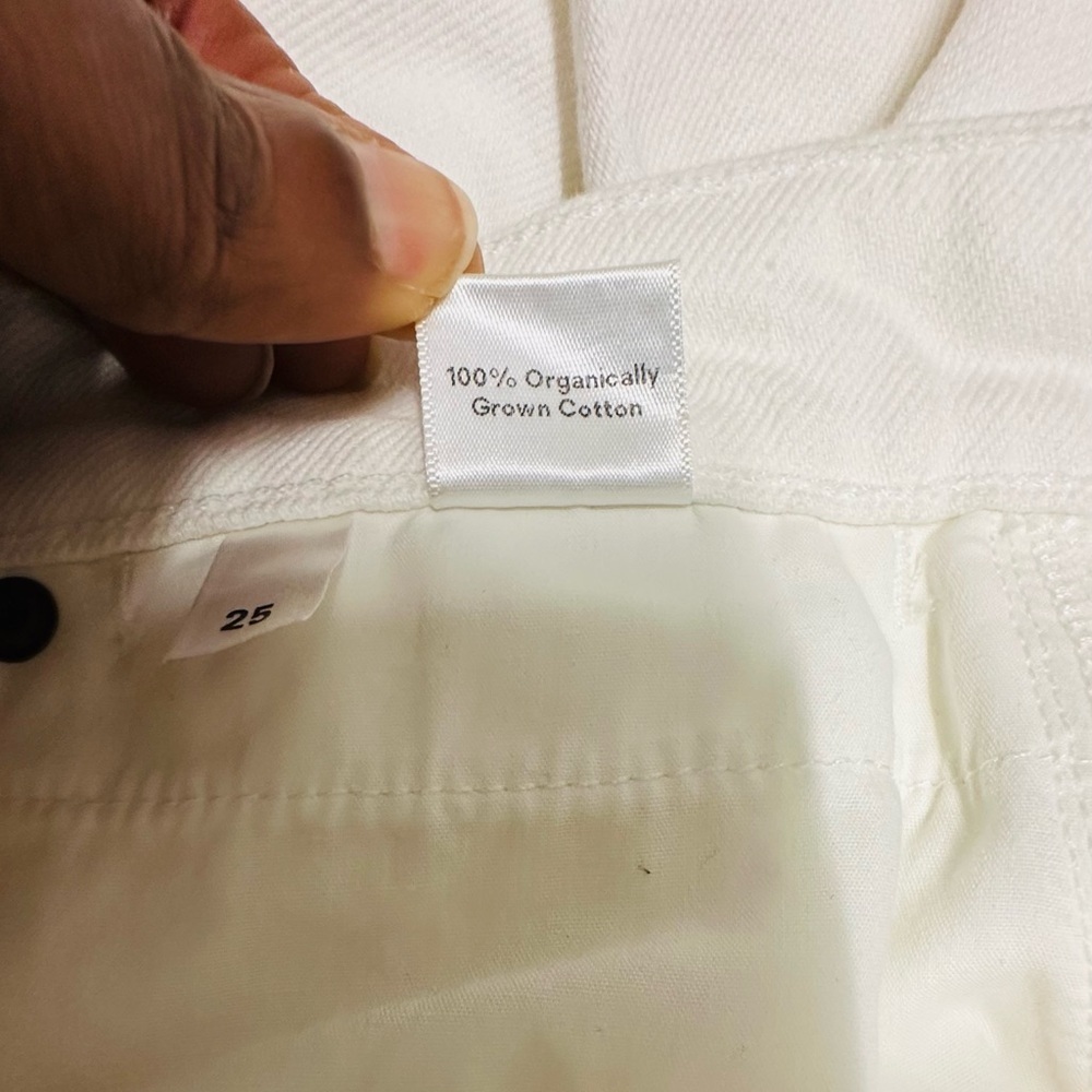 Reformation White Distressed Wash Vintage Jeans - Picture 9 of 11
